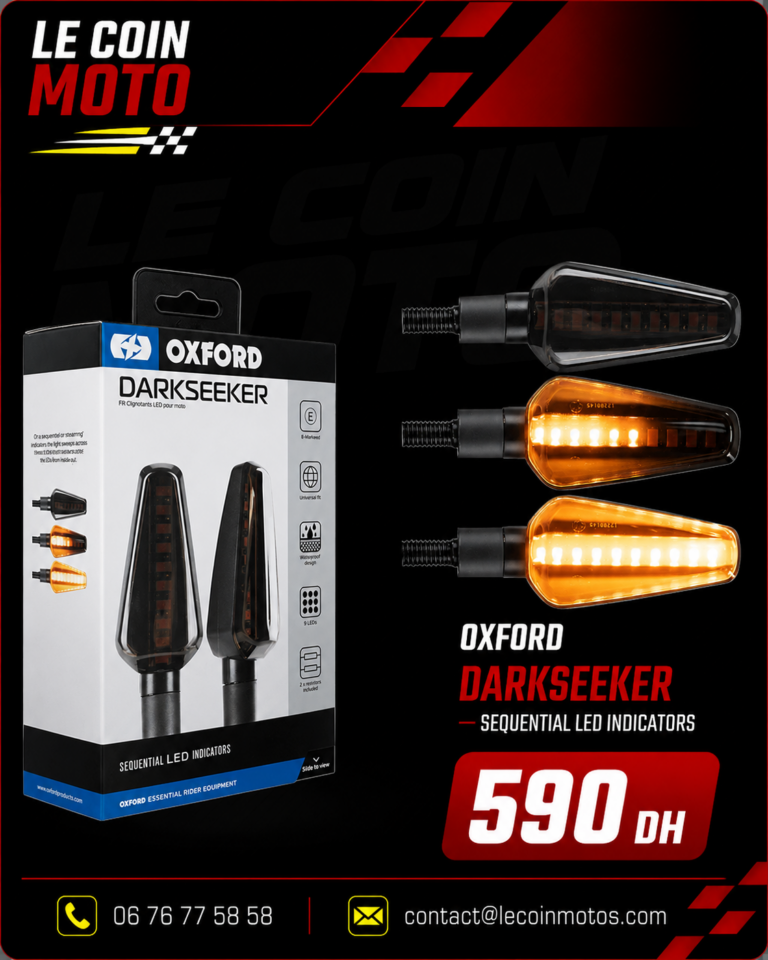 Paire de clignotants LED séquentiels Oxford DarkSeeker